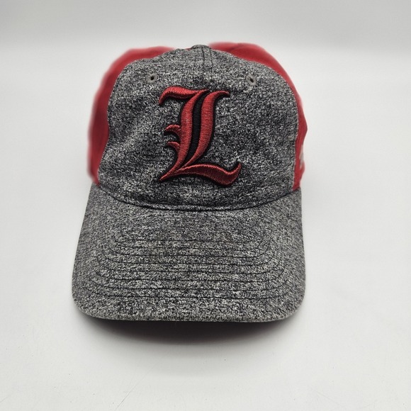 Zephyr Accessories - Louisville Cardinals Hat Cap Strap Back Womens Gray Red NCAA Basketball Harmony
